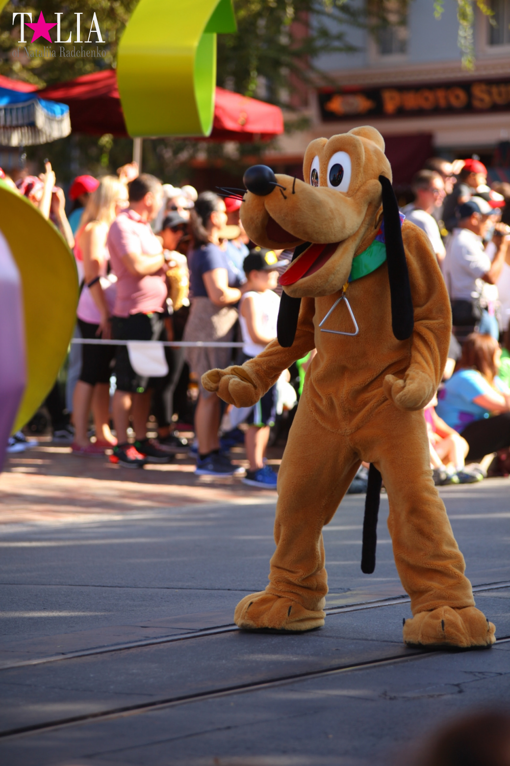 Mickey's Parade in Disneyland Park of California (Anaheim, Los Angeles)
