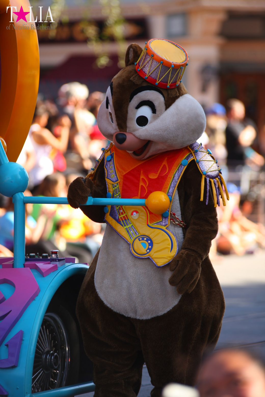 Mickey's Parade in Disneyland Park of California (Anaheim, Los Angeles)