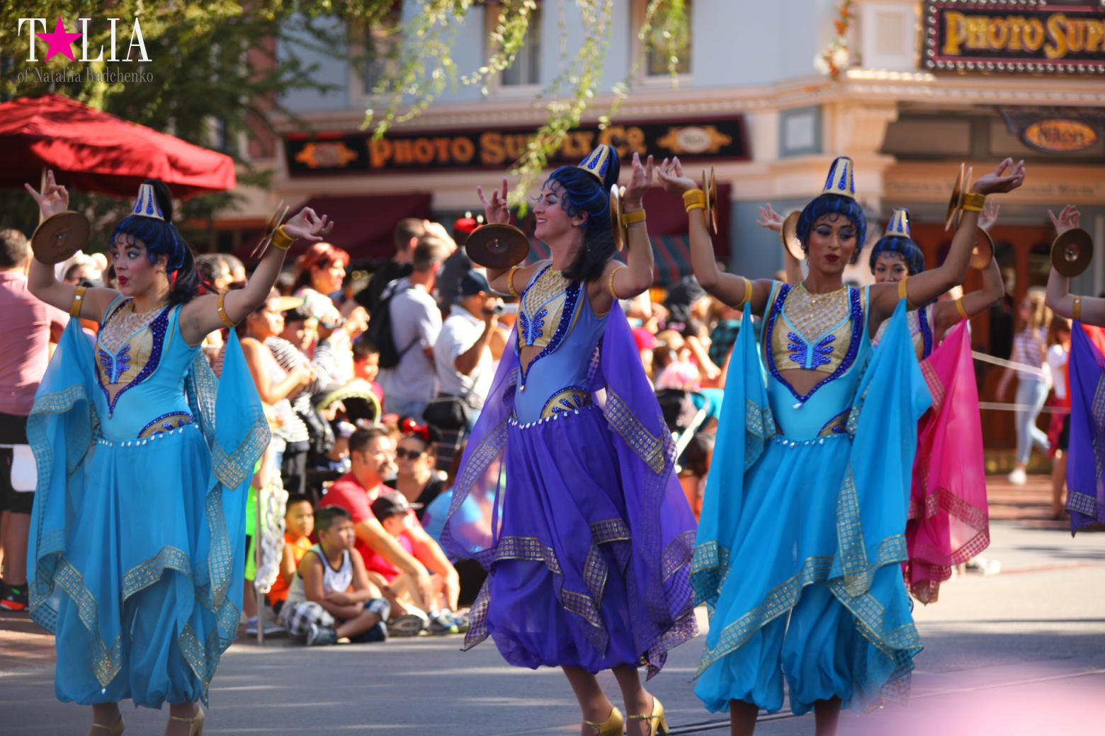 Mickey's Parade in Disneyland Park of California (Anaheim, Los Angeles)