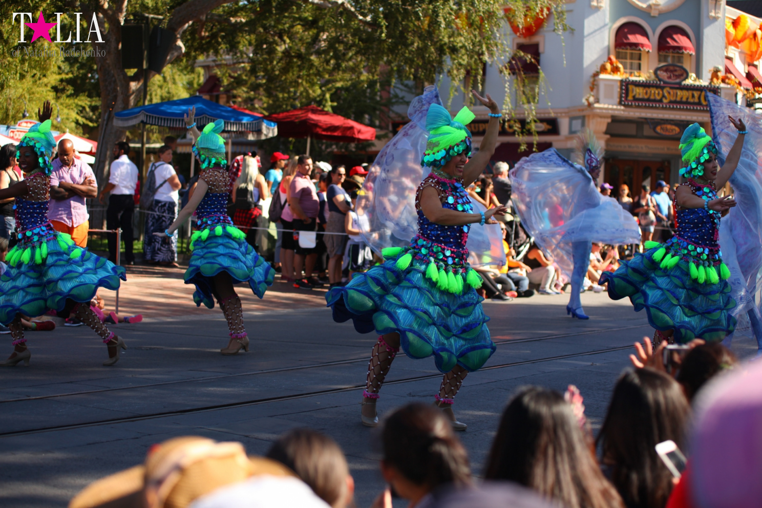 Mickey's Parade in Disneyland Park of California (Anaheim, Los Angeles)
