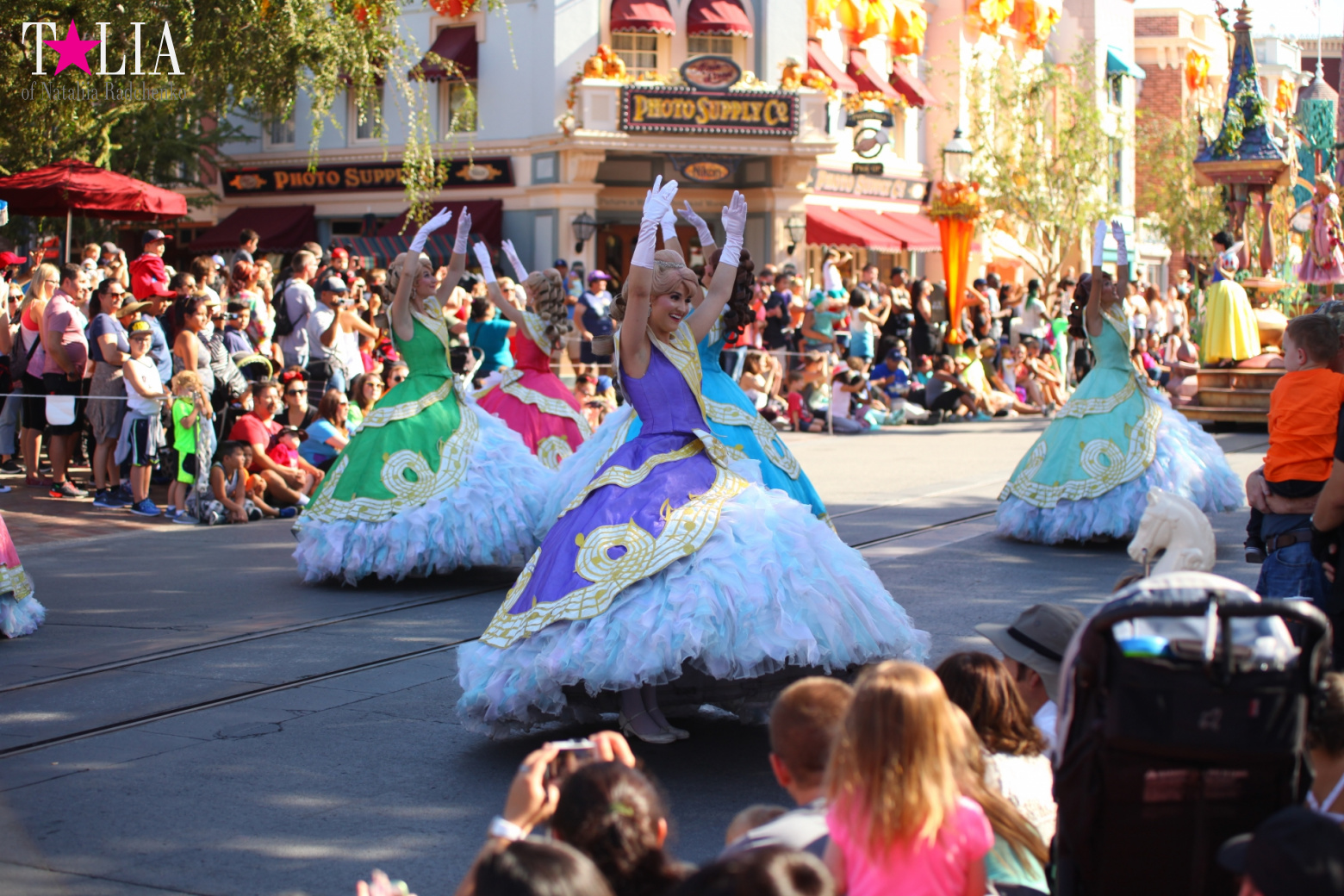 Mickey's Parade in Disneyland Park of California (Anaheim, Los Angeles)