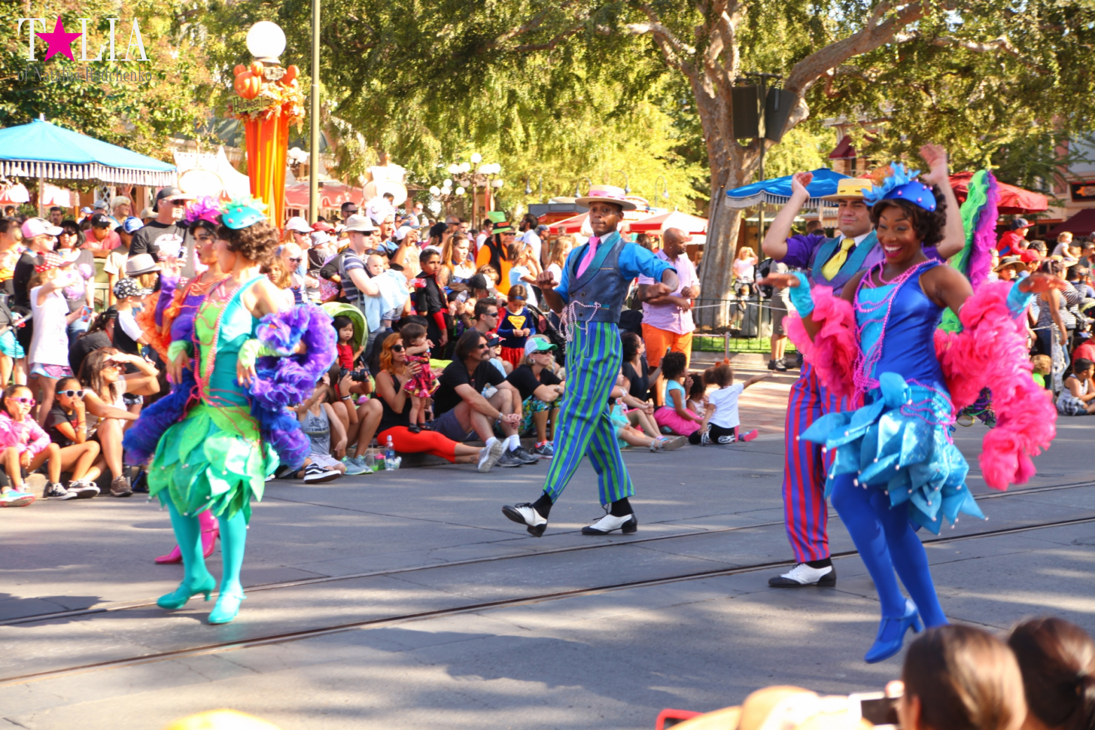 Mickey's Parade in Disneyland Park of California (Anaheim, Los Angeles)