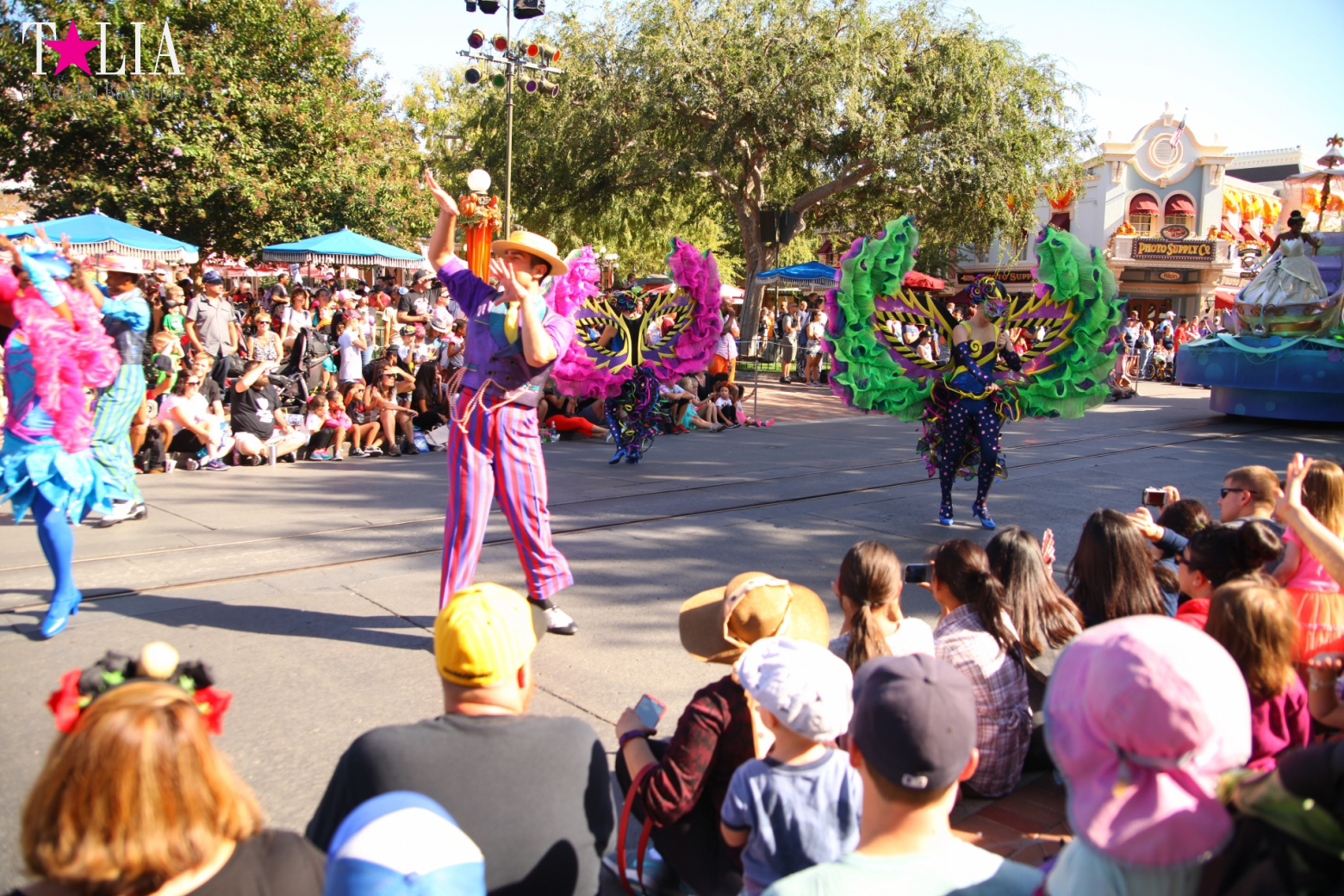 Mickey's Parade in Disneyland Park of California (Anaheim, Los Angeles)