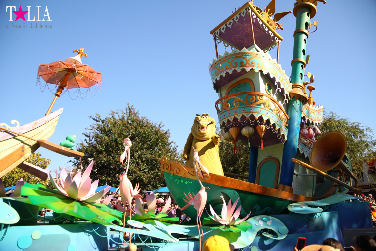 Mickey's Parade in Disneyland Park of California (Anaheim, Los Angeles)
