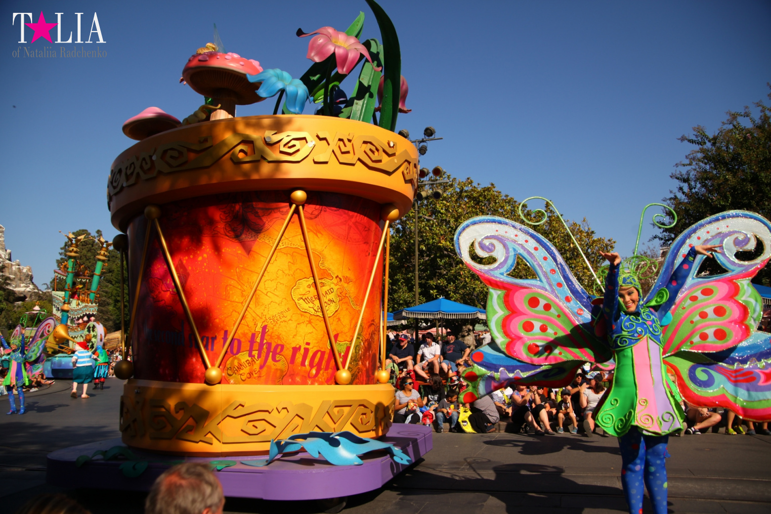 Mickey's Parade in Disneyland Park of California (Anaheim, Los Angeles)