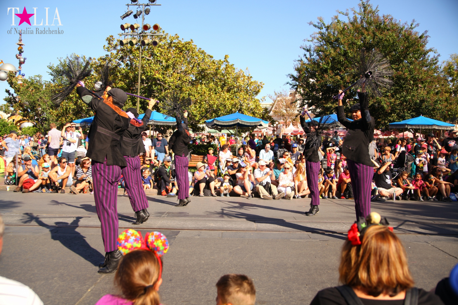 Mickey's Parade in Disneyland Park of California (Anaheim, Los Angeles)