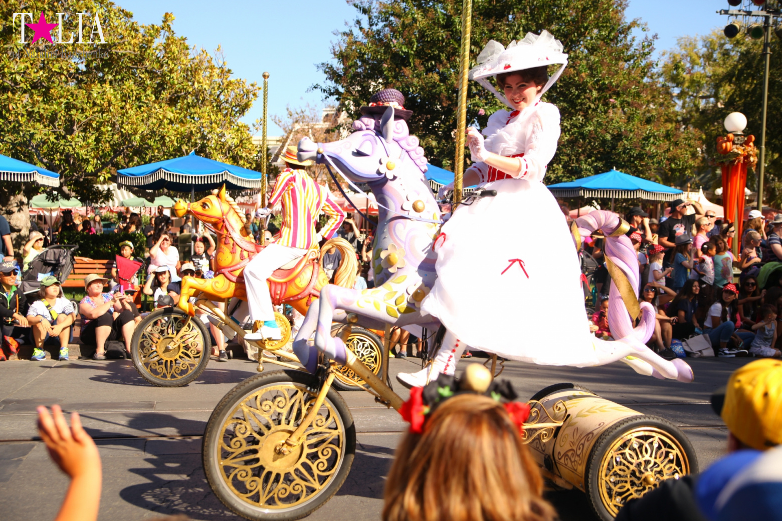Mickey's Parade in Disneyland Park of California (Anaheim, Los Angeles)