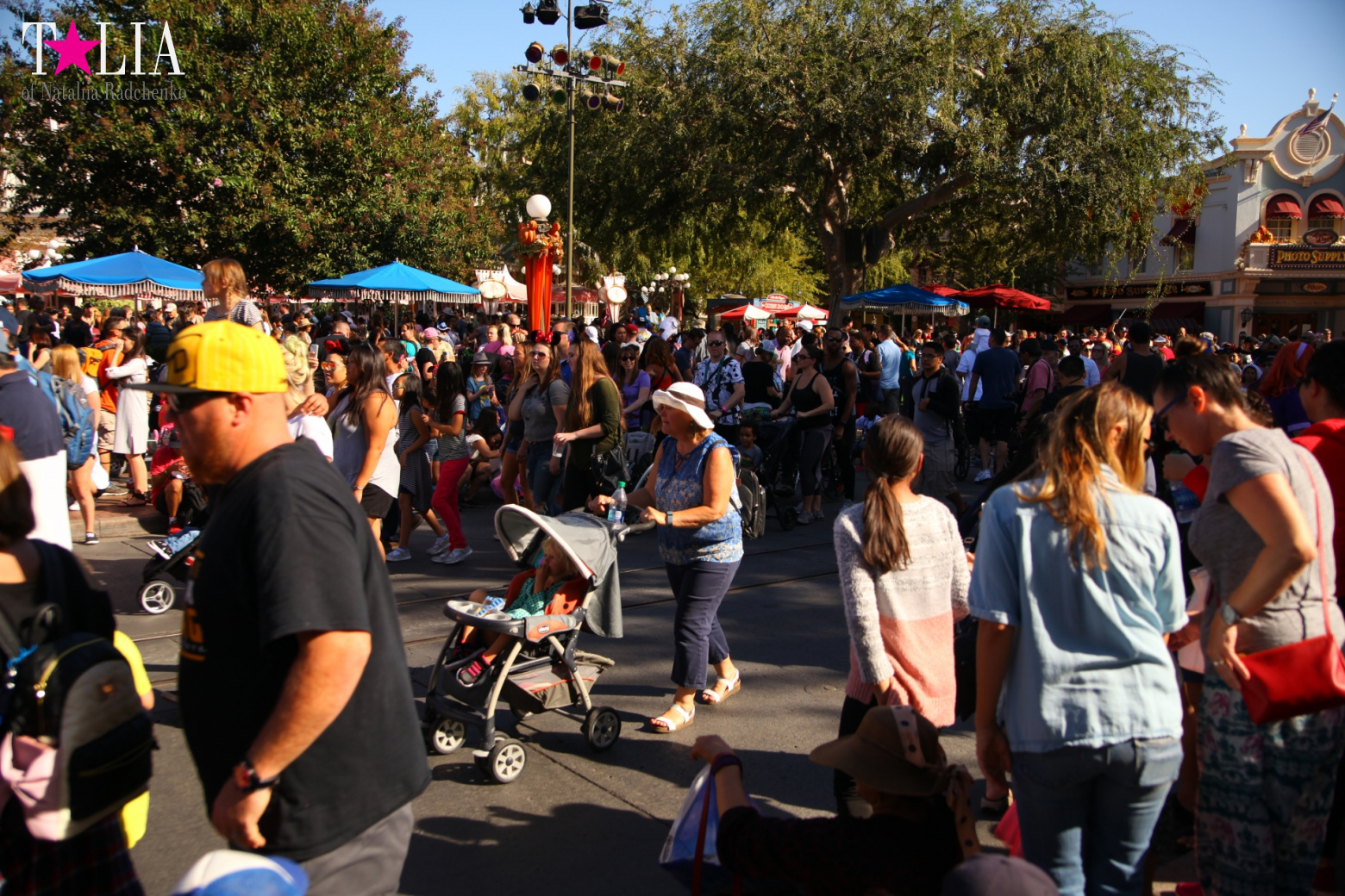 How to celebrate Halloween at the American Disneyland - decoration of the park  for Halloween