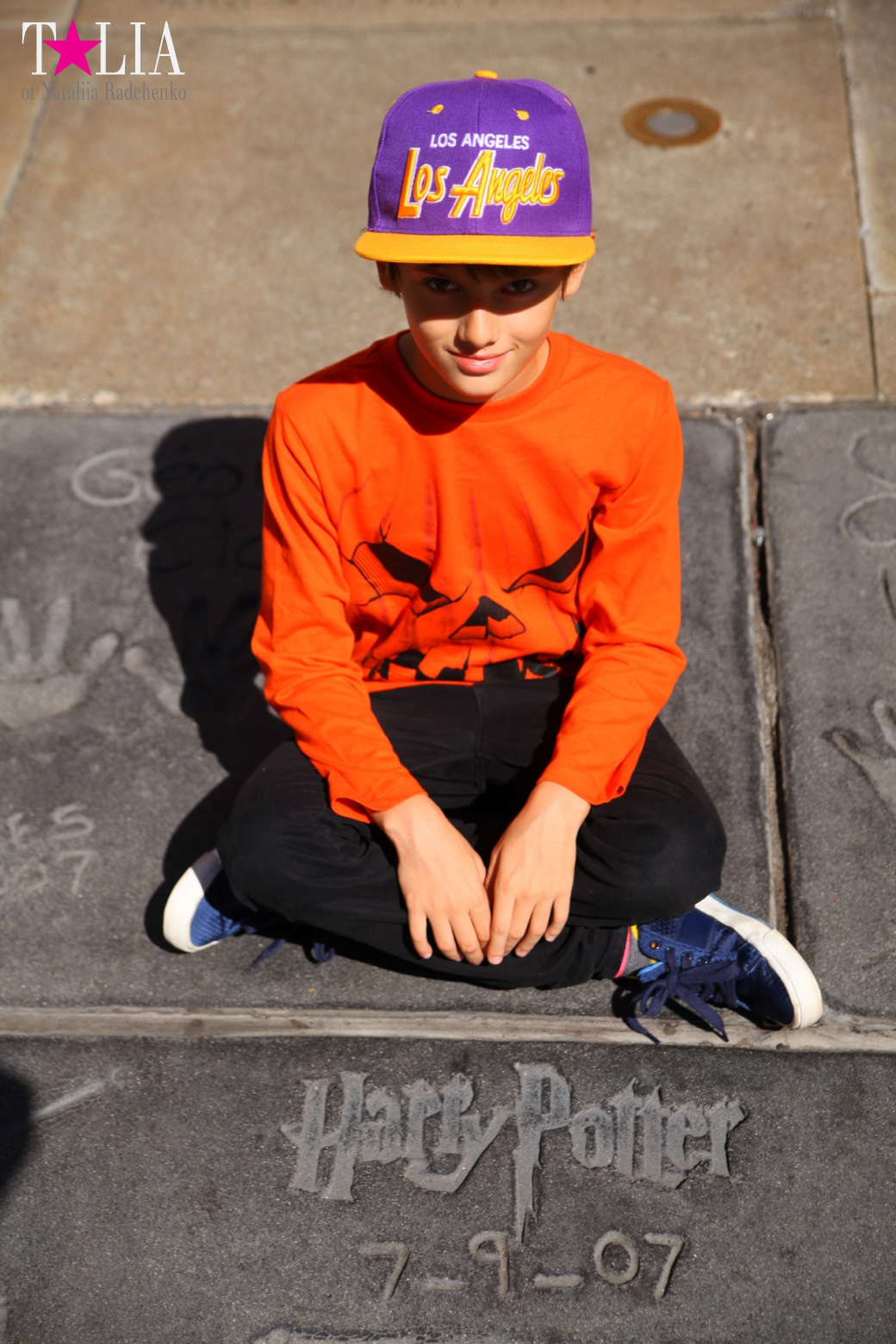 Аллея Славы Голливуда или Аллея отпечатков + "4 леди Голливуда"