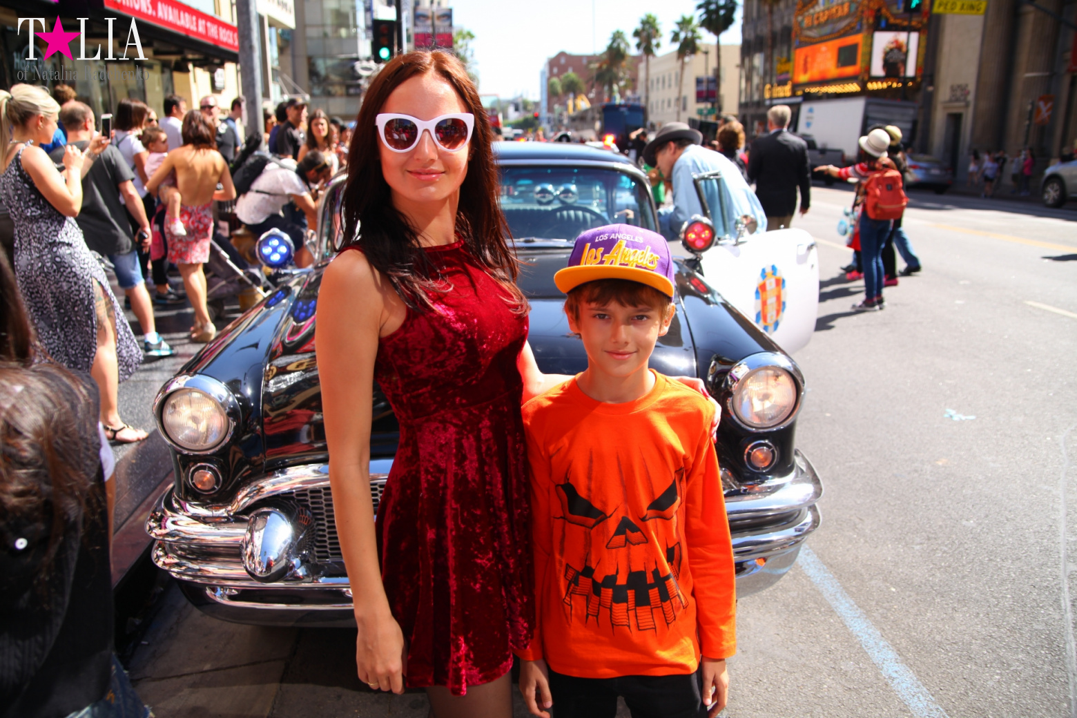 Аллея Славы Голливуда или Аллея отпечатков + "4 леди Голливуда"