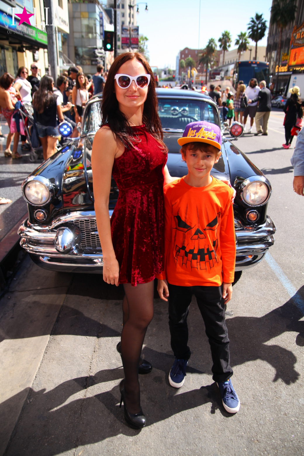 Аллея Славы Голливуда или Аллея отпечатков + "4 леди Голливуда"