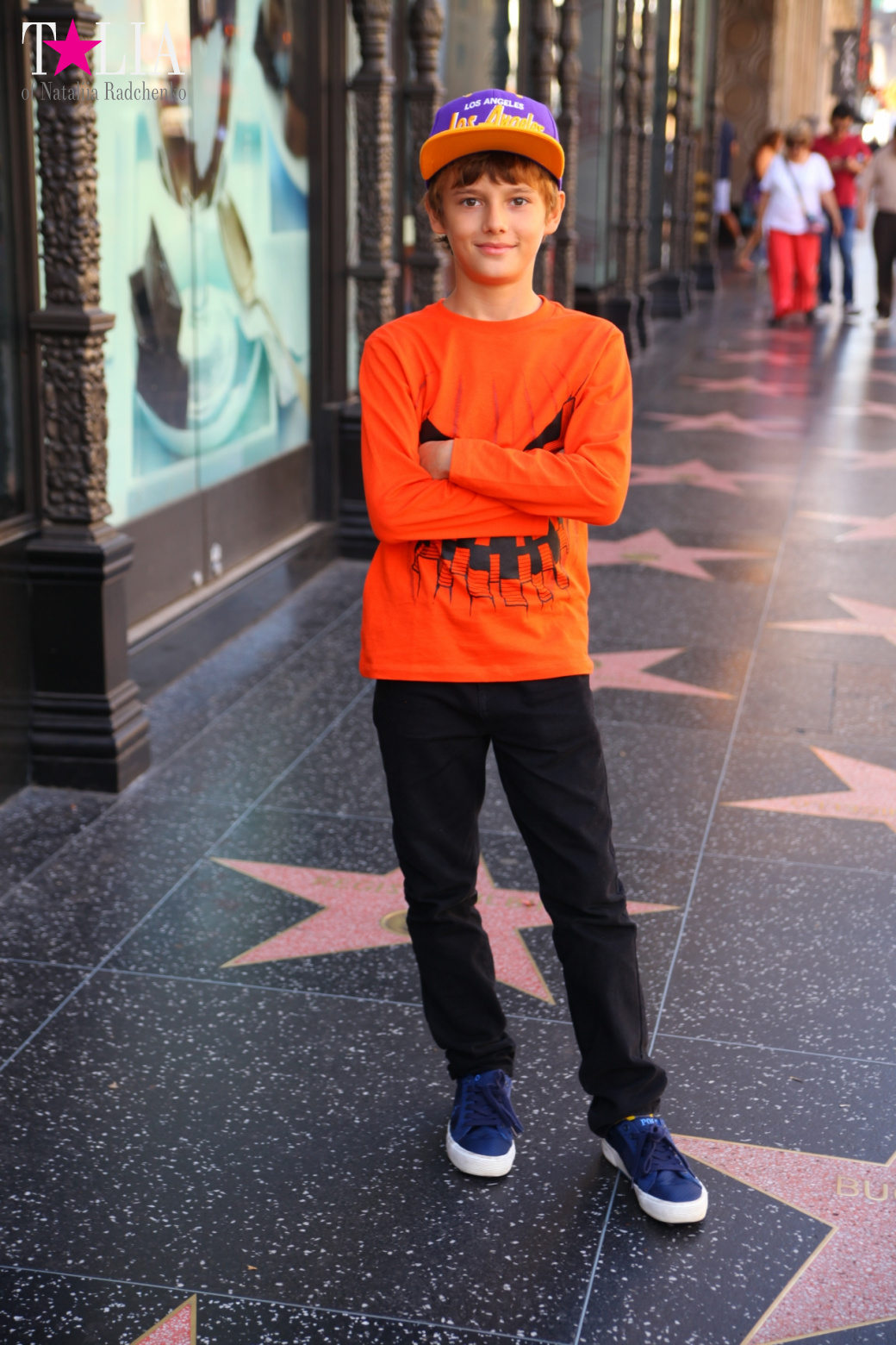 Аллея Славы Голливуда или Аллея отпечатков + "4 леди Голливуда"