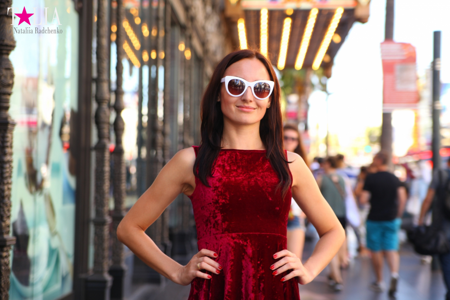 Аллея Славы Голливуда или Аллея отпечатков + "4 леди Голливуда"