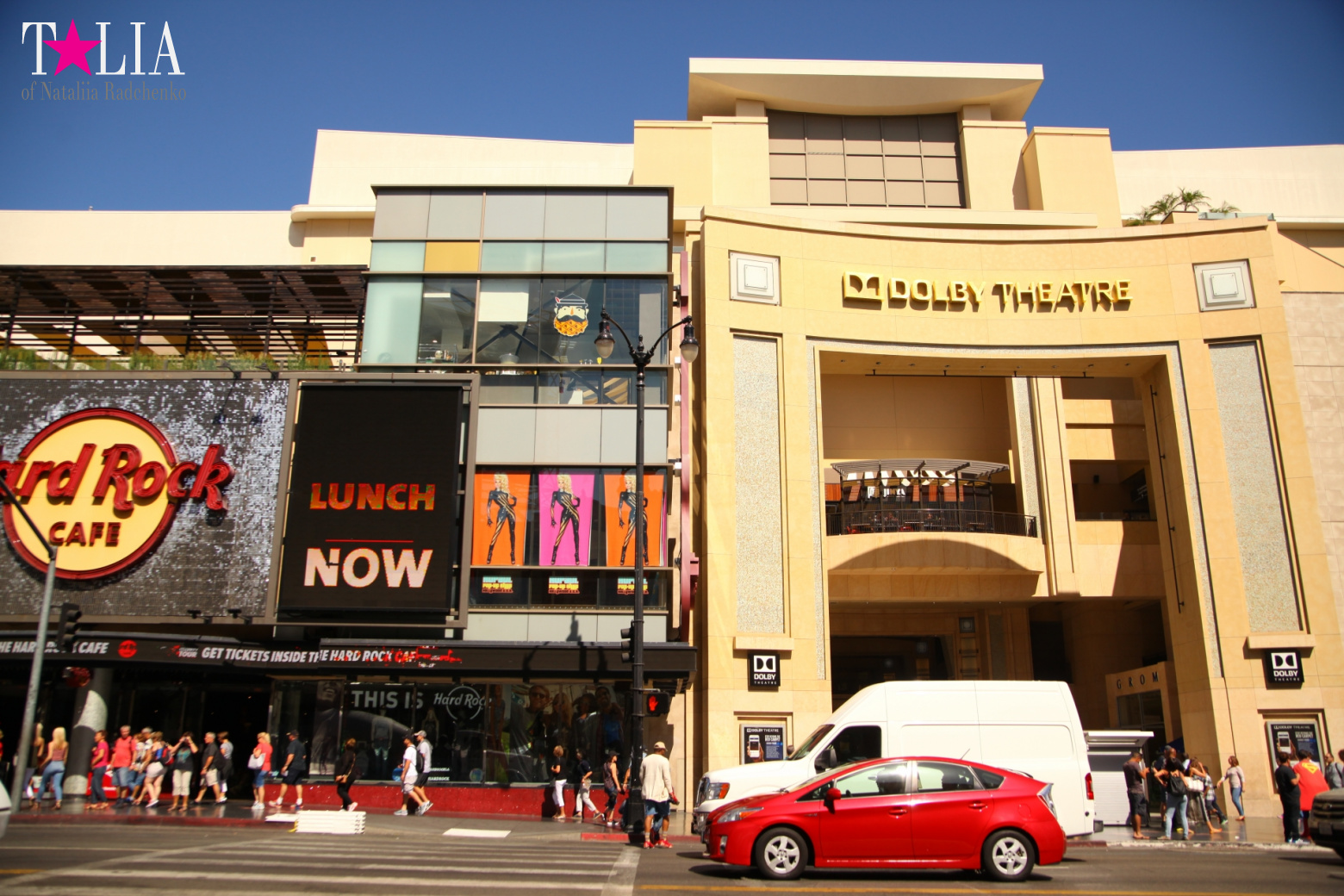 Аллея Славы Голливуда или Аллея отпечатков + "4 леди Голливуда"