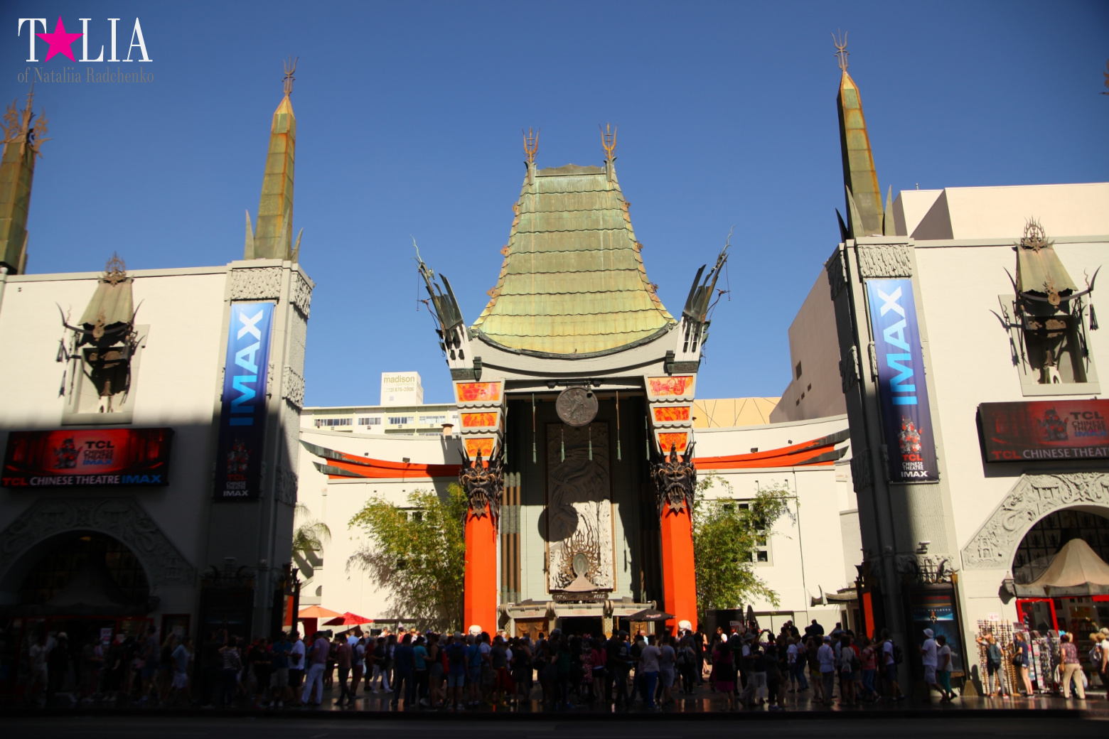 Аллея Славы Голливуда или Аллея отпечатков + "4 леди Голливуда"