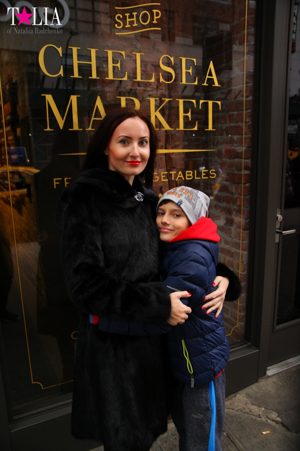 Our Thanksgiving day 2016 in Chelsea Market of New York City