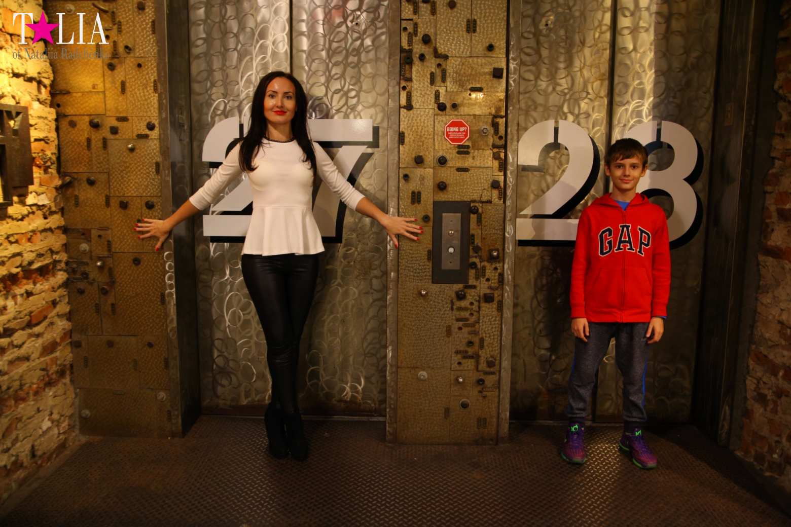 Our Thanksgiving day 2016 in Chelsea Market of New York City