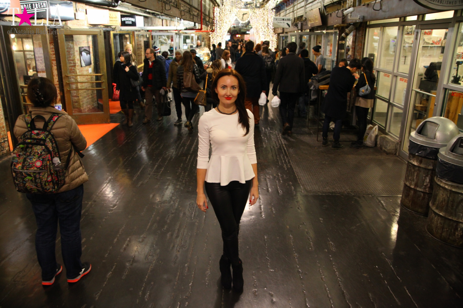 Our Thanksgiving day 2016 in Chelsea Market of New York City