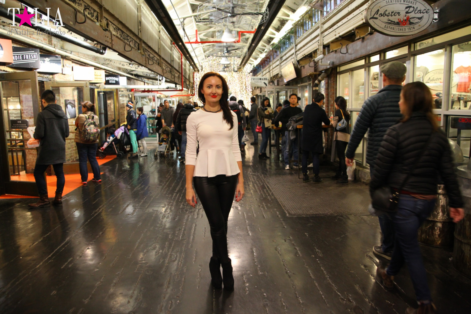 Our Thanksgiving day 2016 in Chelsea Market of New York City