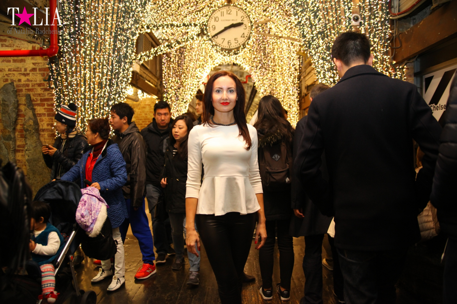 Our Thanksgiving day 2016 in Chelsea Market of New York City