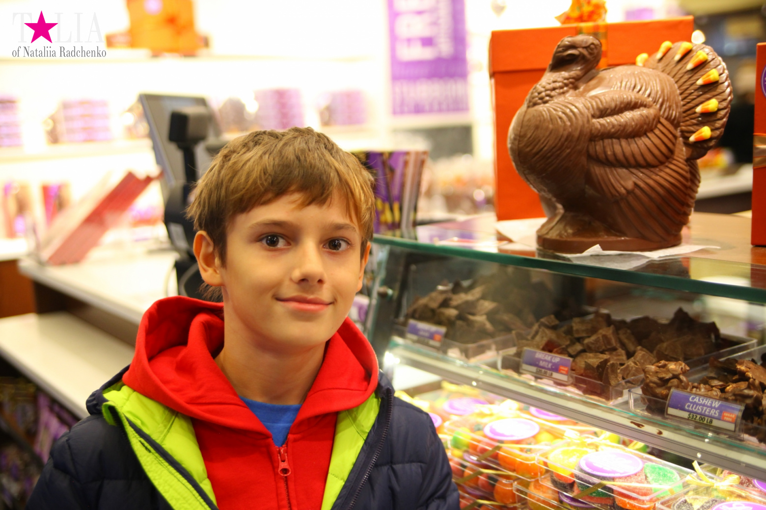 Our Thanksgiving day 2016 in Chelsea Market of New York City