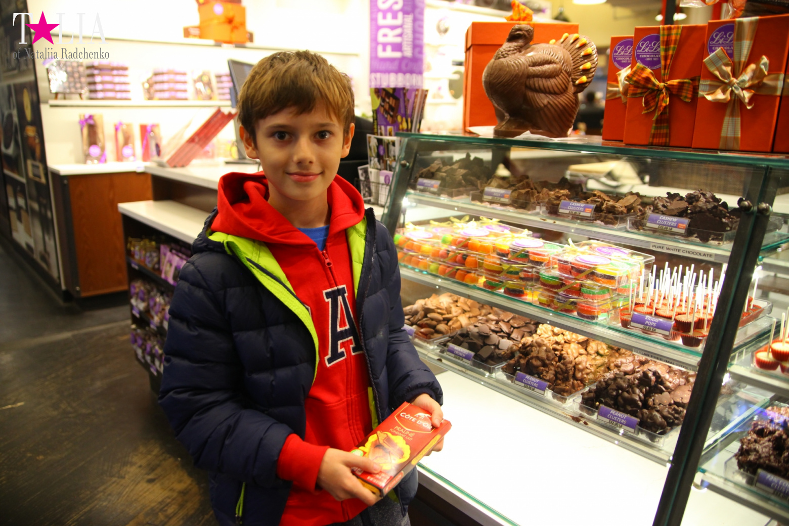 Our Thanksgiving day 2016 in Chelsea Market of New York City