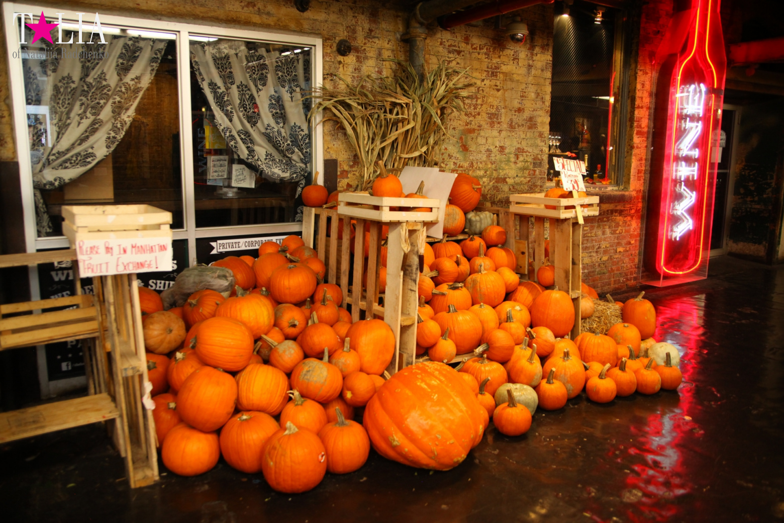 Our Thanksgiving day 2016 in Chelsea Market of New York City
