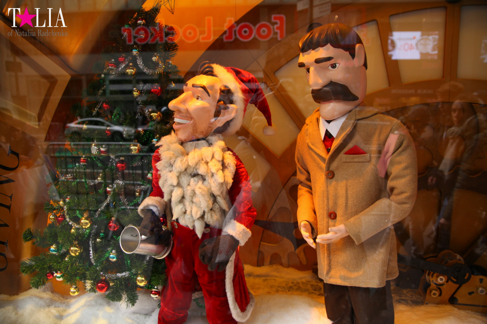 Новогодние и рождественские витрины магазинов Нью-Йорка 2016 - Macy's