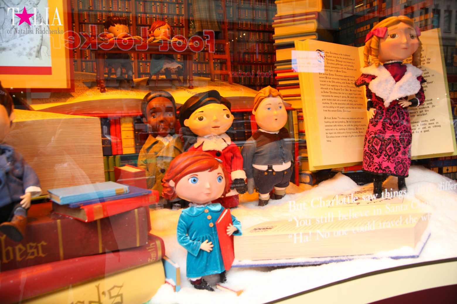 Новогодние и рождественские витрины магазинов Нью-Йорка 2016 - Macy's