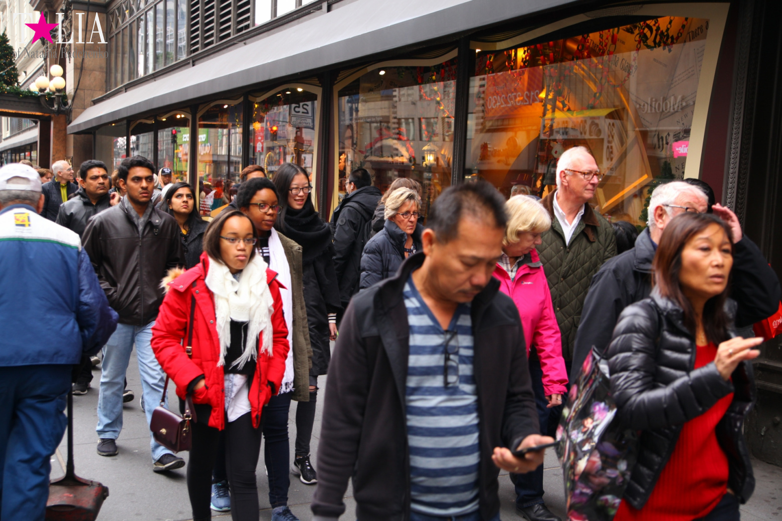 Новогодние и рождественские витрины магазинов Нью-Йорка 2016 - Macy's