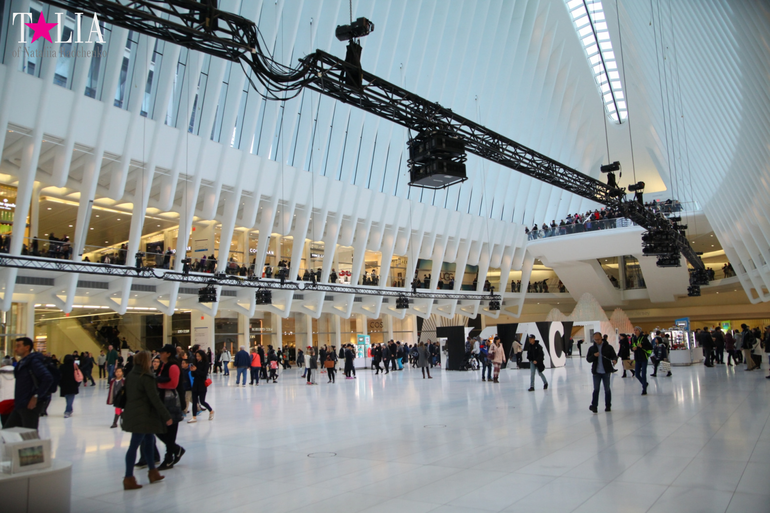 The most expensive train station and mall in the world. Oculus in New York City
