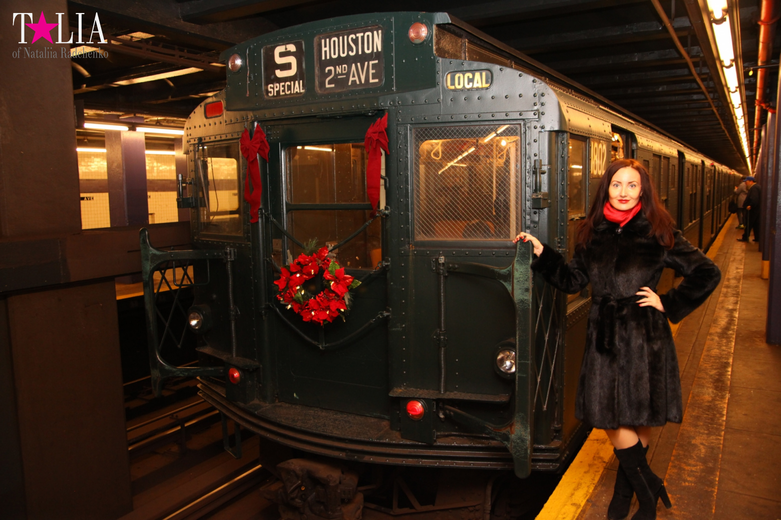 The Holiday Nostalgia Train in New York 2016