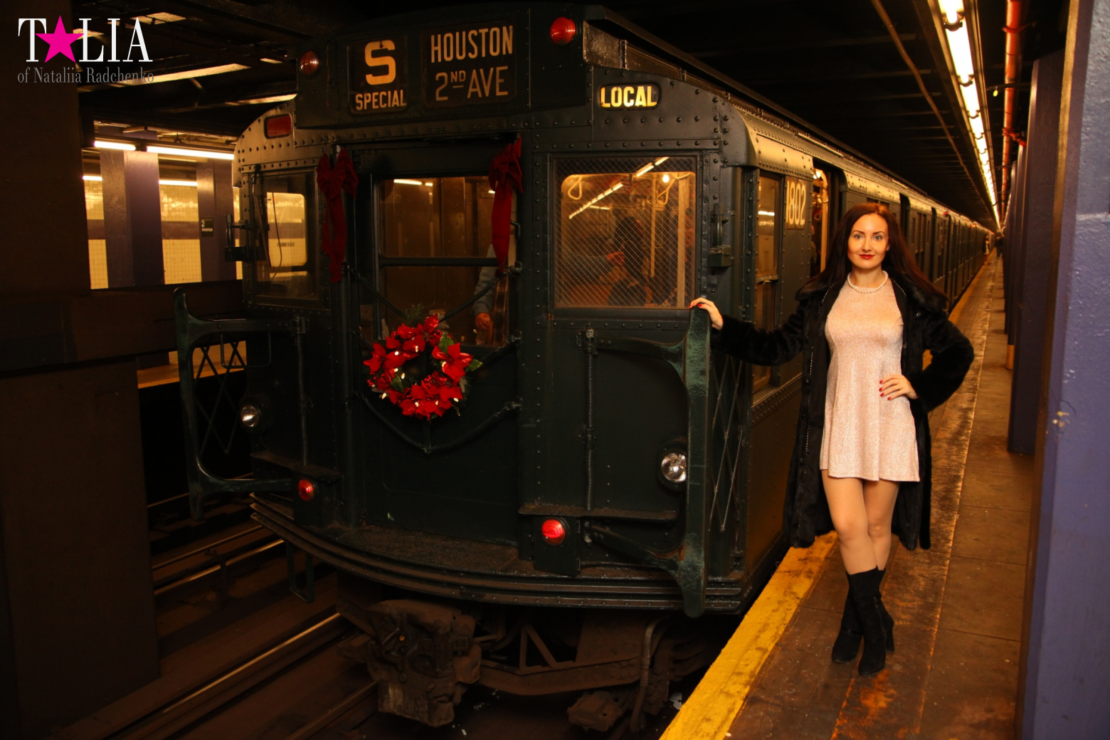 The Holiday Nostalgia Train in New York 2016