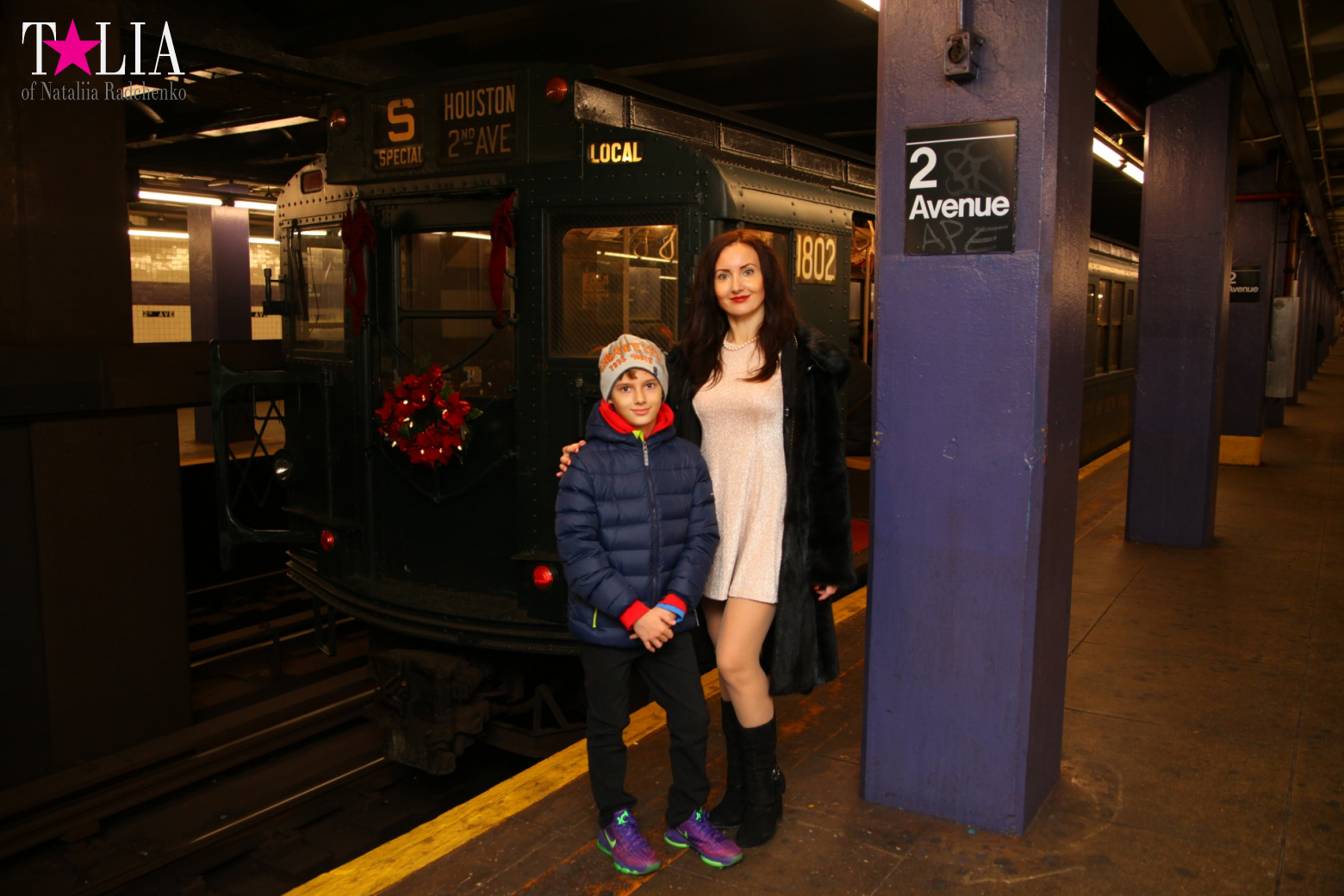 The Holiday Nostalgia Train in New York 2016