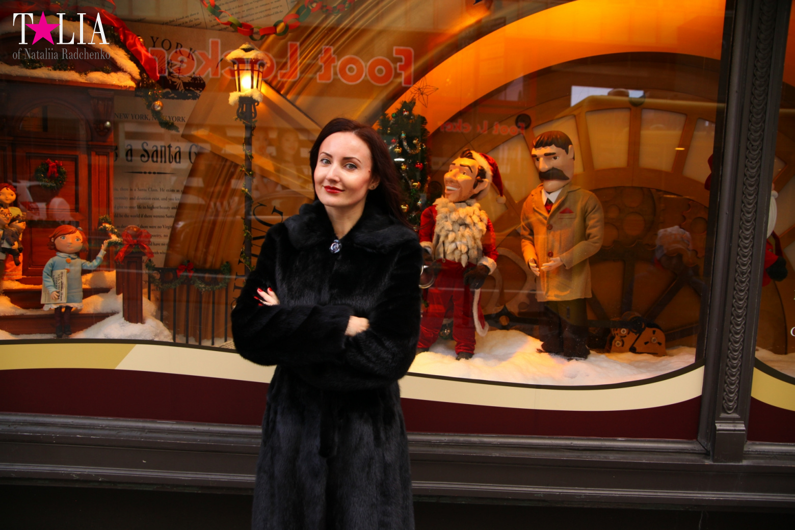 Новогодние и рождественские витрины магазинов Нью-Йорка 2016 - Macy's