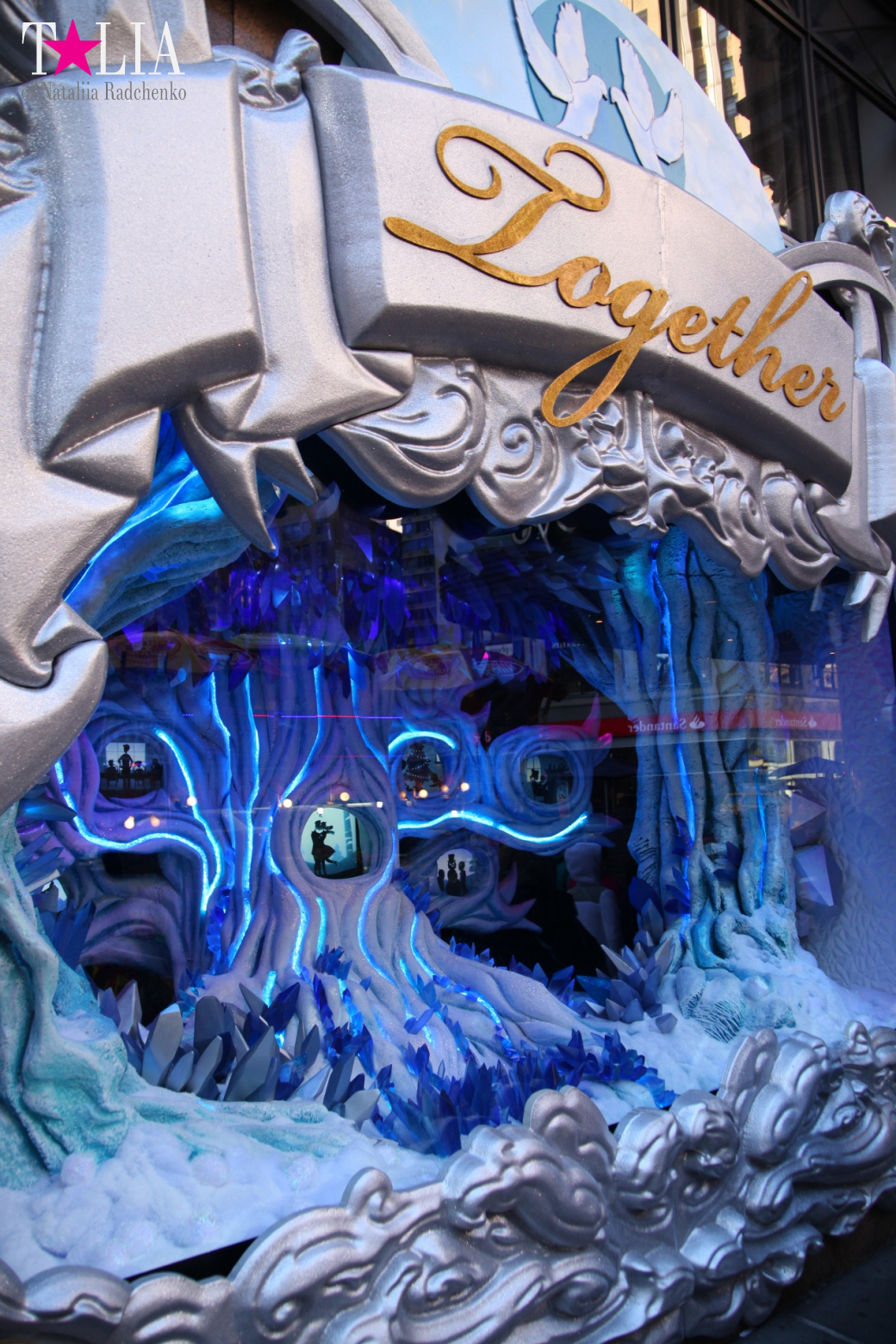 Новогодние и рождественские витрины магазинов Нью-Йорка 2016 - Macy's