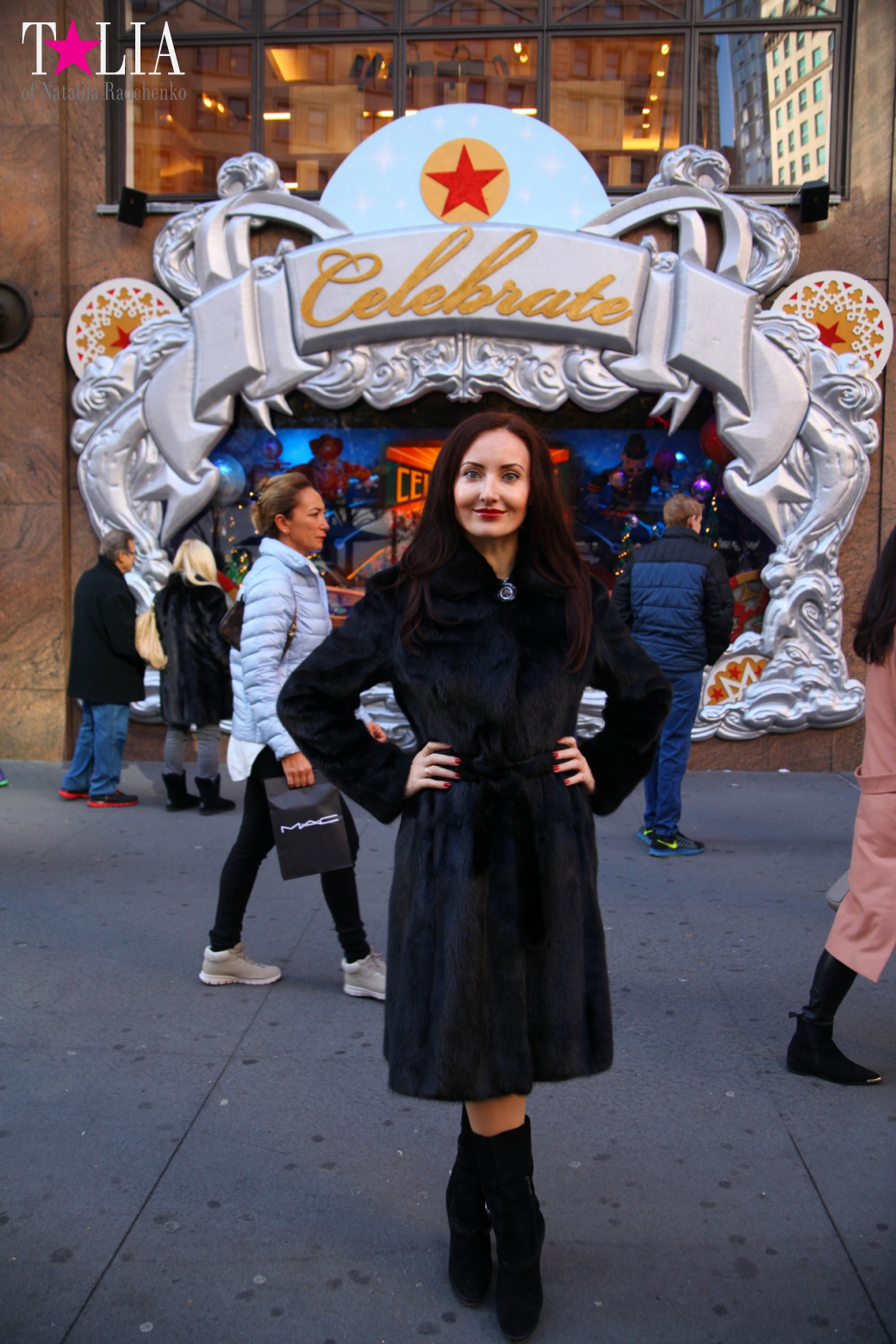 Новогодние и рождественские витрины магазинов Нью-Йорка 2016 - Macy's