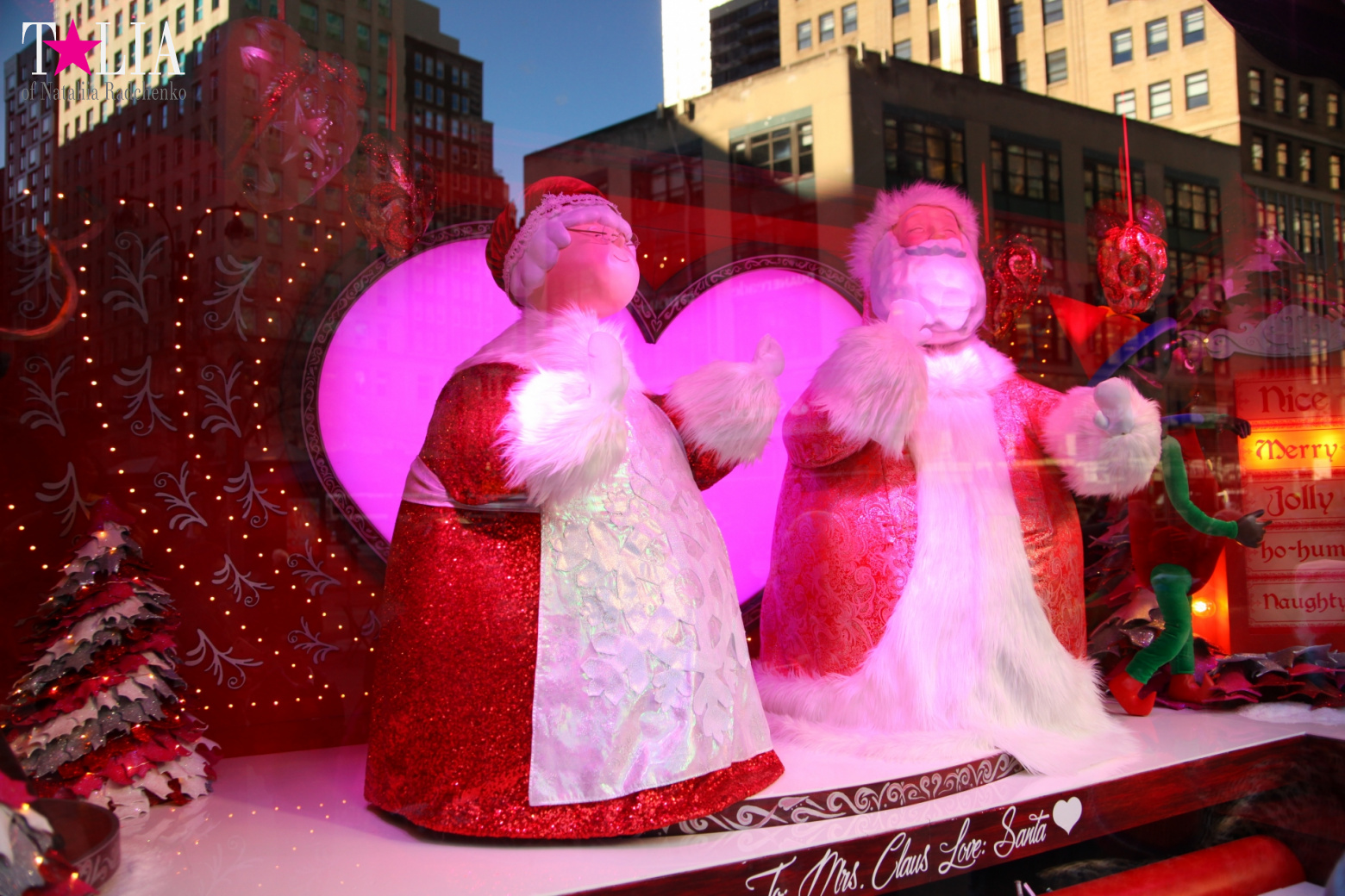 Новогодние и рождественские витрины магазинов Нью-Йорка 2016 - Macy's