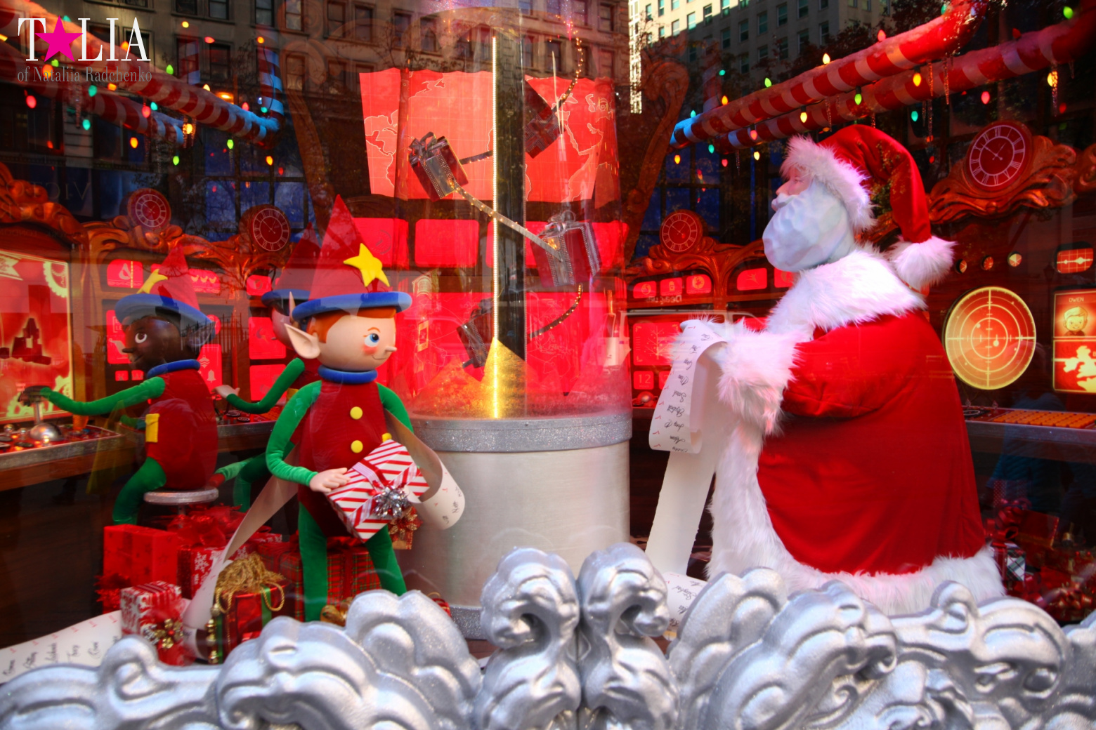 Новогодние и рождественские витрины магазинов Нью-Йорка 2016 - Macy's