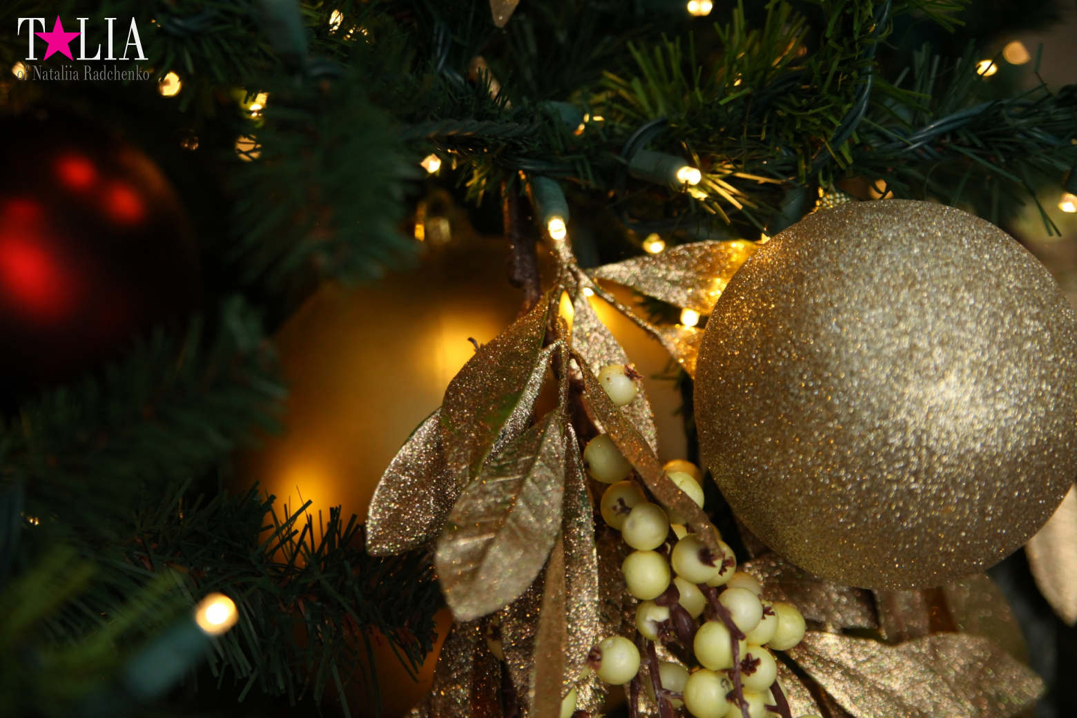 Поздравление с Рождеством и Новым годом 2017 годом от портала Талия!