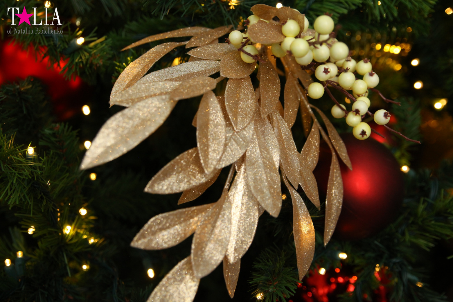 Поздравление с Рождеством и Новым годом 2017 годом от портала Талия!