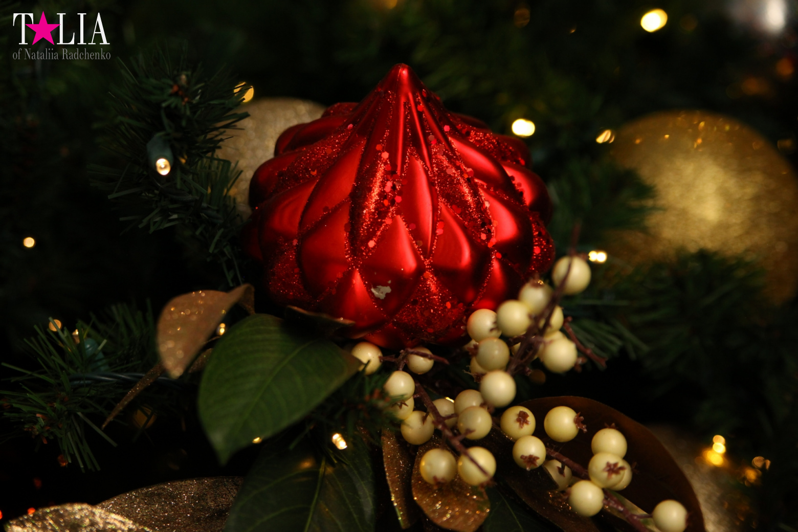 Поздравление с Рождеством и Новым годом 2017 годом от портала Талия!