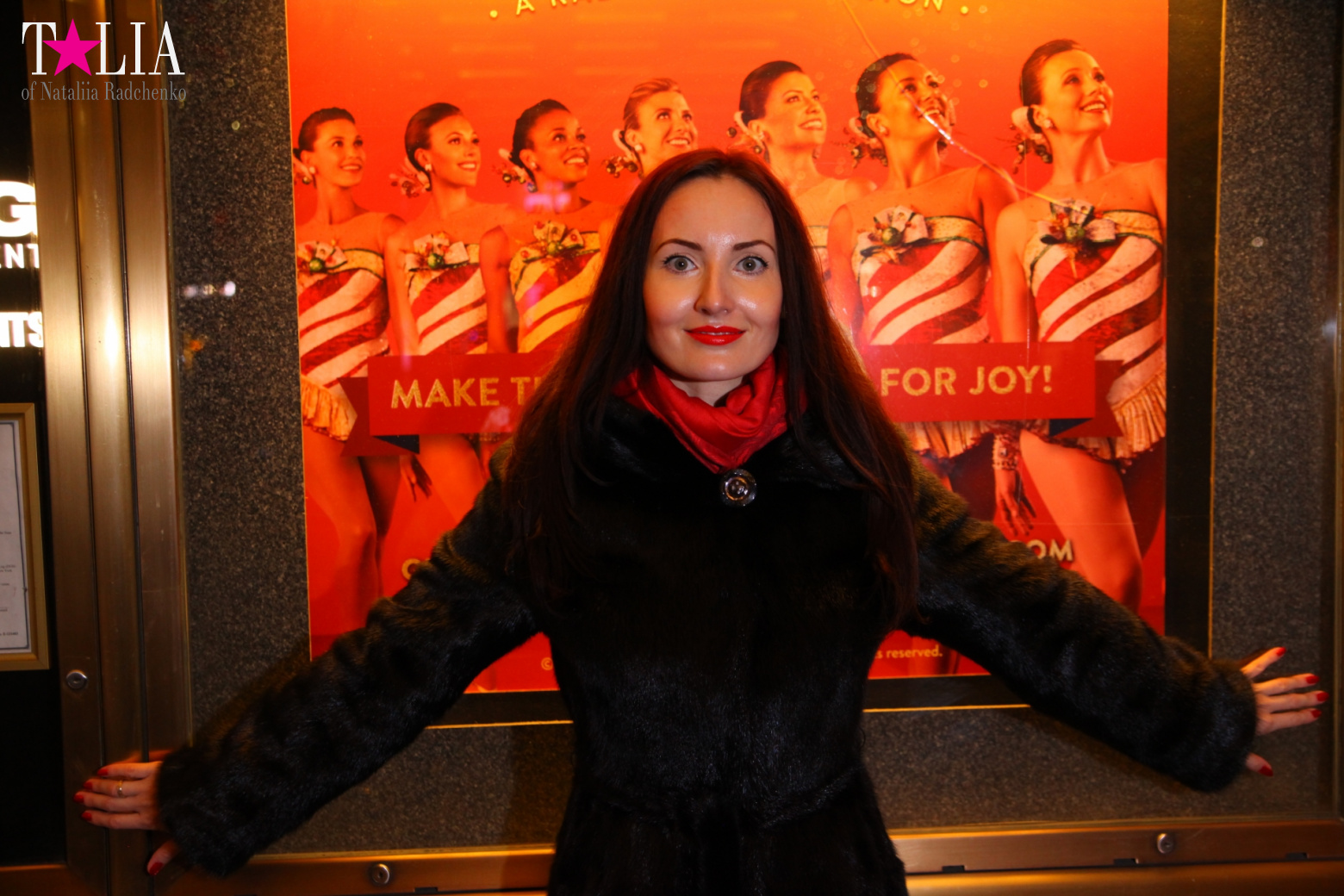 Musical on Broadway "Radio City Christmas Spectacular" with dancers "The Rockettes"