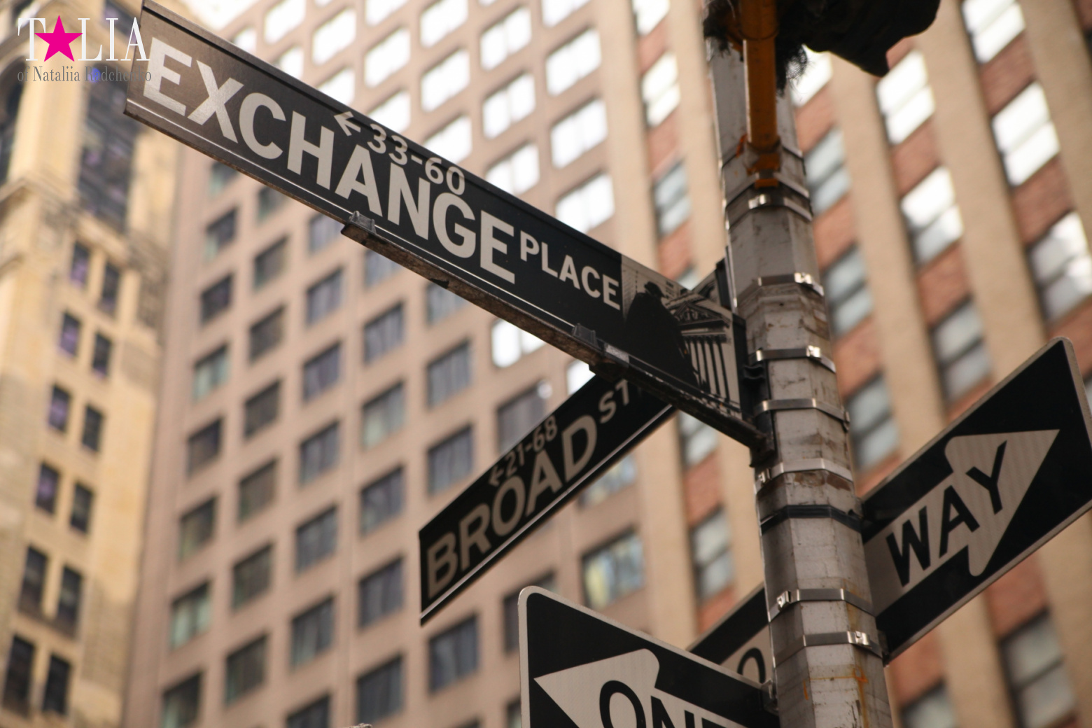 The Financial District of Manhattan: The bull, the New York Stock Exchange, Wall Street, the World Trade Centre, 9/11 Memorial