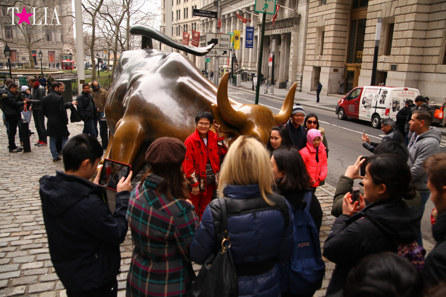 The Financial District of Manhattan: The bull, the New York Stock Exchange, Wall Street, the World Trade Centre, 9/11 Memorial