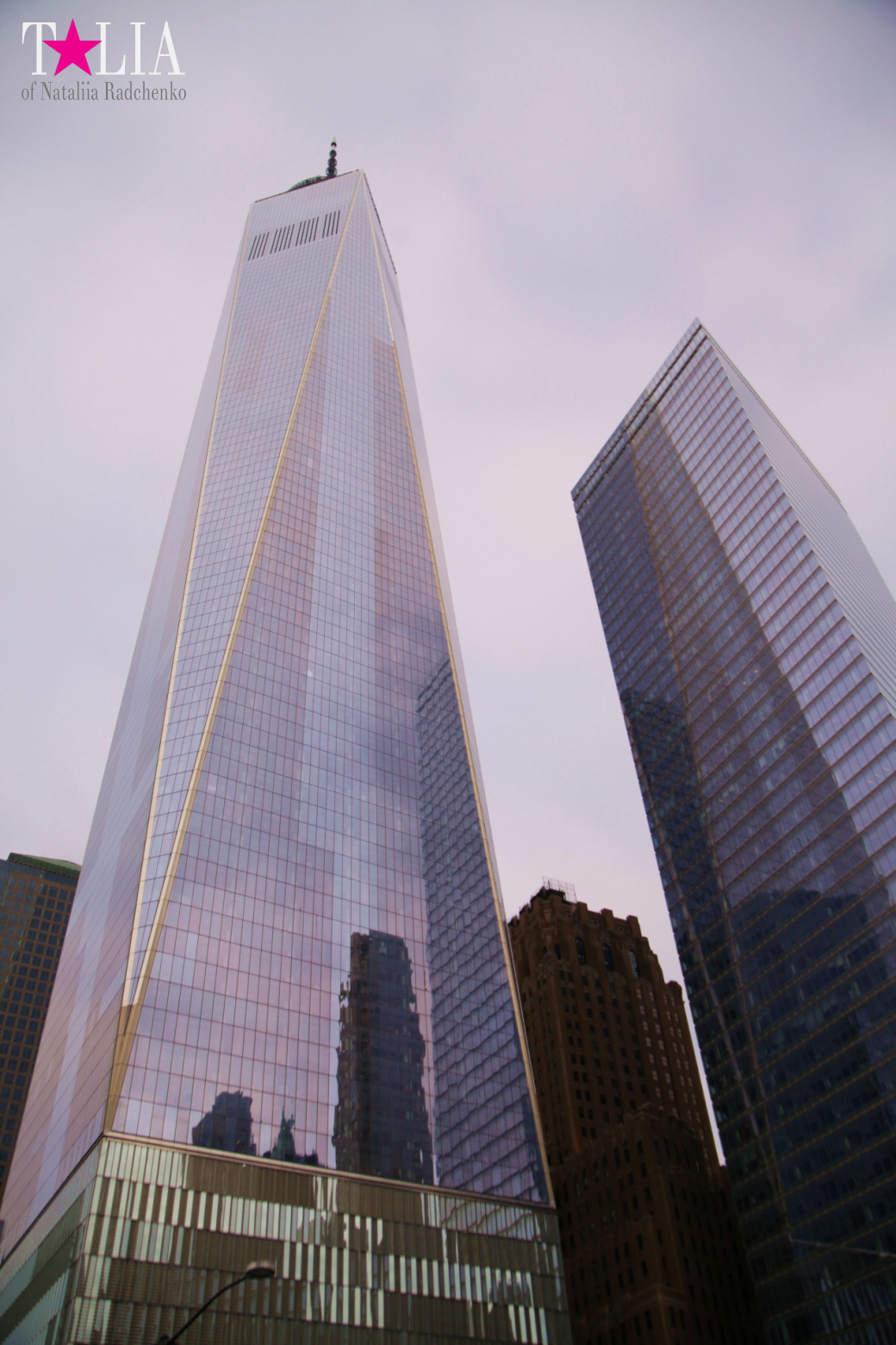 The 100th floor of the World Trade Center or One World Observatory in New York