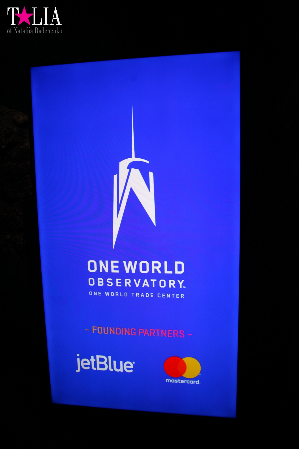 The 100th floor of the World Trade Center or One World Observatory in New York