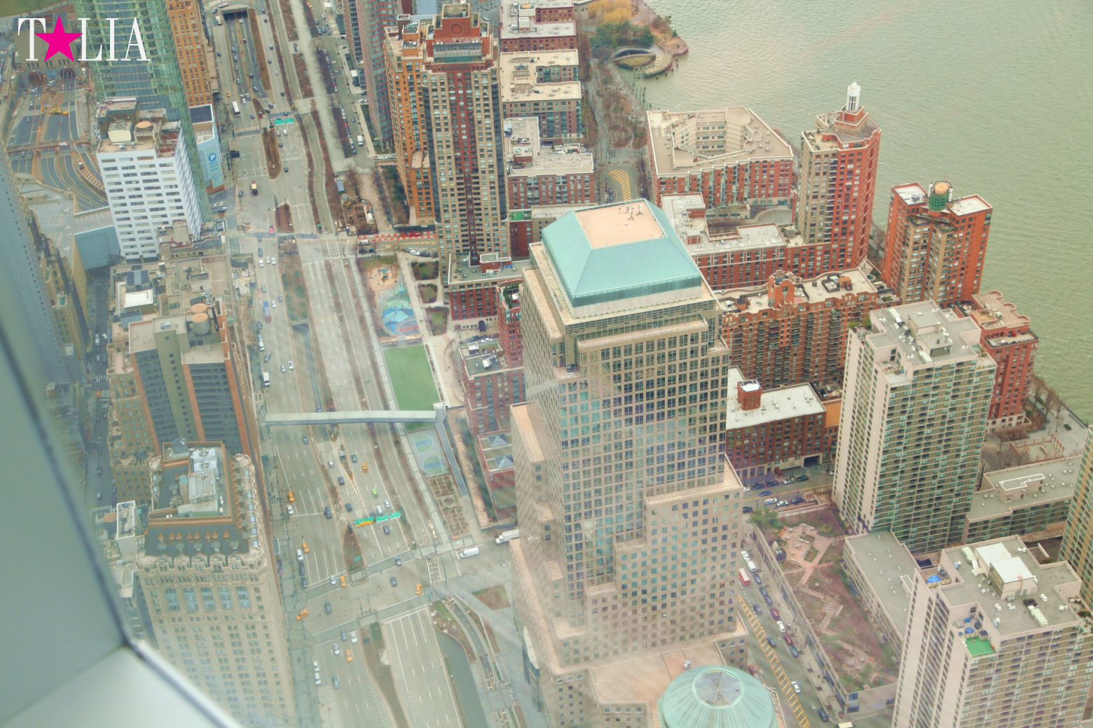 The 100th floor of the World Trade Center or One World Observatory in New York