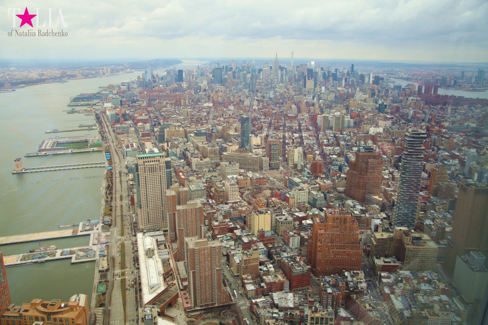 The 100th floor of the World Trade Center or One World Observatory in New York
