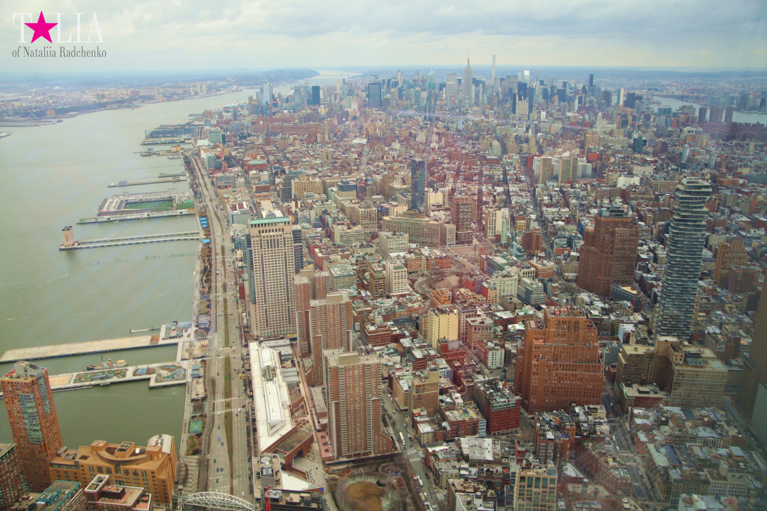 The 100th floor of the World Trade Center or One World Observatory in New York